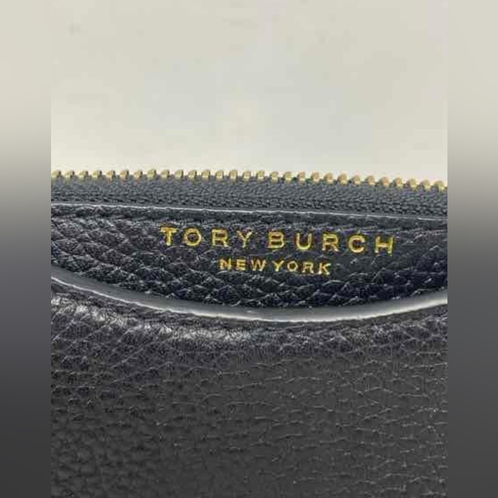 Tory Burch Black Crossbody Bag with Gold Logo - Picture 6 of 14